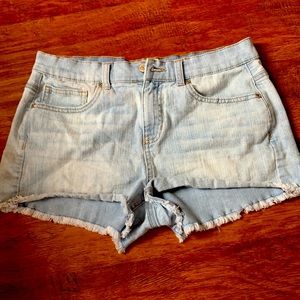 Light blue Jean shorts